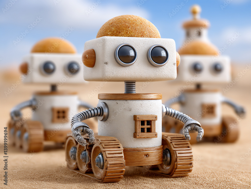 Poster robot mars: habitat build