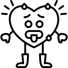 Hot Heart Icon
