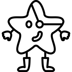 Pirate Star Icon
