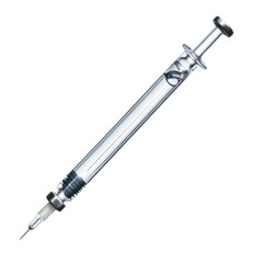 Fototapeta premium syringe isolated on white
