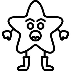 Anguished Star Icon