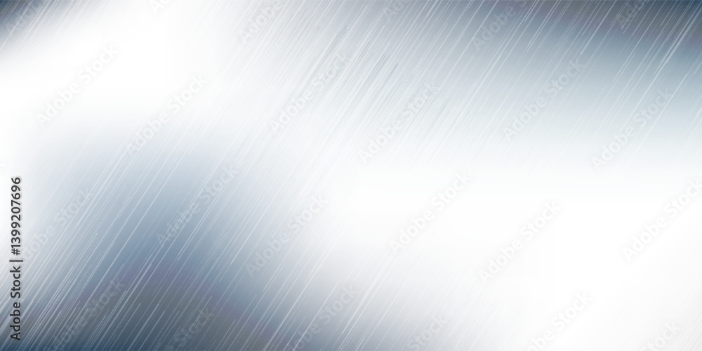 Poster abstract white and silver is a dark blue light pattern with gradient with soft technology metal text