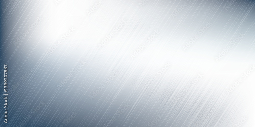 Poster abstract white and silver is a dark blue light pattern with gradient with soft technology metal text