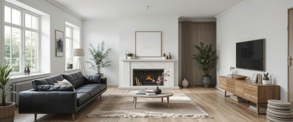  Bright and Airy Interior with a Focus on Natural Materials and Simplicity