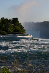 Niagara Falls from the top.