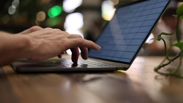 DevOps concept, software development, IT operations, agile programming, Concept with dev ops icon on computer screen and project manager, coder or sysadmin typing on keyboard, high software quality