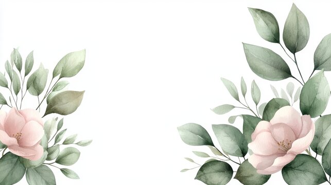 Exquisite watercolor floral clipart free for elegant design projects beautiful