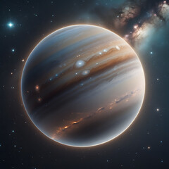 illustration of planet saturn