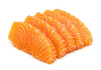 Fresh Salmon Sashimi Premium Quality, Expertly Sliced