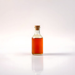 3D Amber Magic Potion Bottle for Fantasy Game