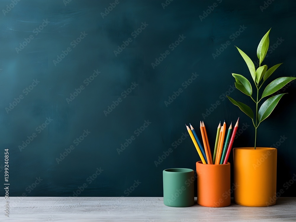 Poster elegant data analytics and statistics illustrated on a weathered chalkboard striking infographic des