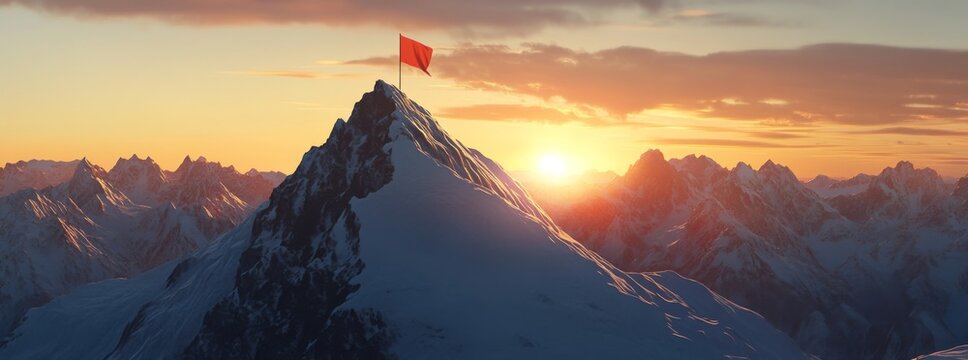 Summit Achievement at Sunrise (4)