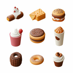 Ultra-Realistic 3D Food Icon Pack