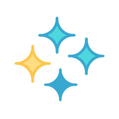 Sparkles Shine Symbol Icon Design