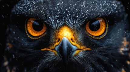 Majestic Eagle Close-Up: A Stunning Portrait of a Bird of Prey