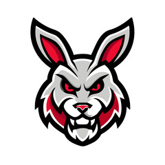 Fototapeta premium This is a bold and fierce animal mascot logo—perfect for sports teams, clubs, gaming avatars, or merchandise branding.