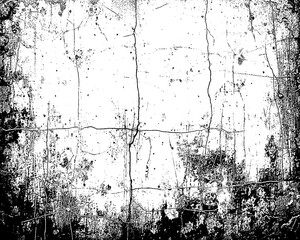 Abstract gritty grunge texture background, rough vintage distress background. Grunge Texture on transparent background. Texture overlay