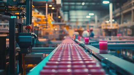 A factory using real-time data analytics to eliminate inefficiencies.