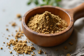 Spice preparation process kitchen food photography indoor close-up culinary art for health