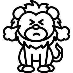 Steaming Lion Icon