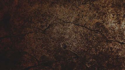 Dark cement wall background in vintage style for graphic design or wallpaper.