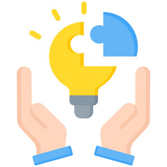 Fototapeta premium Problem Solving Icon