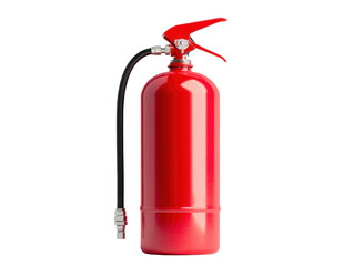 Fire safety equipment office space cutout background essential tools professional environment visual concept