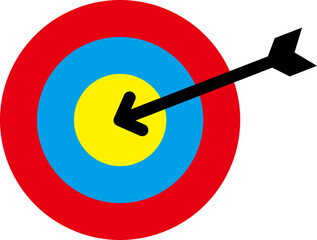 양궁 과녁 벡터