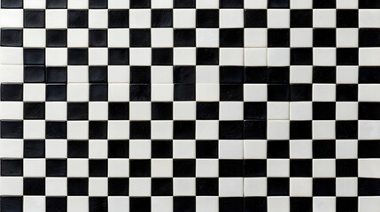 Fototapeta premium Checkerboard Patterned Tiles