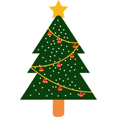 Christmas Tree Illustration