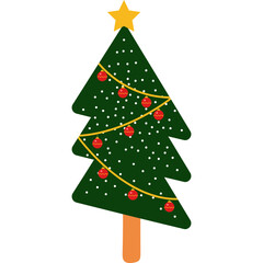Christmas Tree Illustration