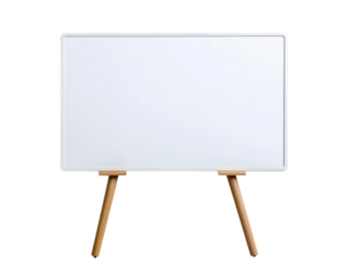 Office equipment showcase cutout background whiteboard display in modern office environment
