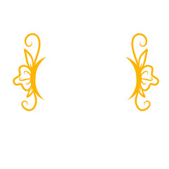 Elegant floral design with intricate swirls, suitable for invitations or decorative backgrounds