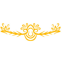 Obraz premium Ornate floral design featuring intricate patterns and vibrant colors, suitable for decorative use