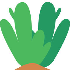 Cute Grass Illustration