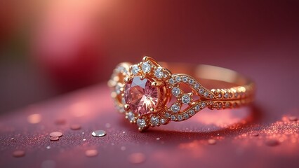 Handcrafted jewelry gift for Mother's Day, Personalized design, Precious metal and gem details, Thoughtful present