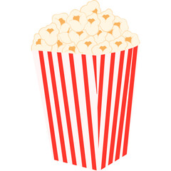 Popcorn Vector Illustration