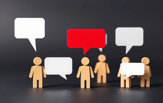 Diverse perspectives and communication in a group setting.