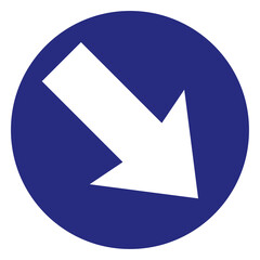 arrow  right sign icon