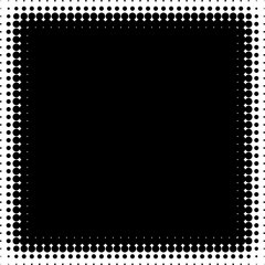 사각형 하트톤 도형