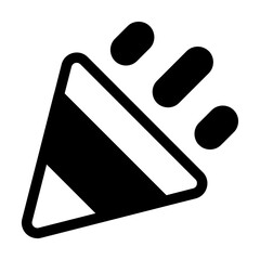Confetti Icon filled style
