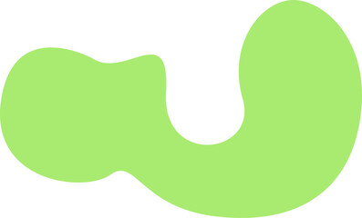 Colorful abstract geometric shapes in flat style on white background, perfect for modern design, kids elements, creative decorations, or trendy retro aesthetics.