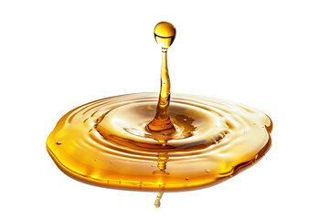 Golden Liquid Splash, Stunning Visual
