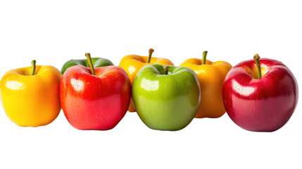Vibrant Colorful Apples