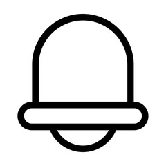 Bell Icon outline style