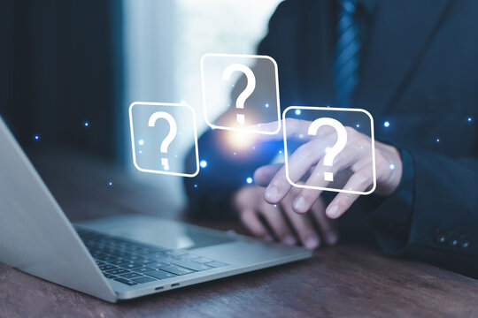 Exclamation marks also known as question mark has a background image that can be designed in many ways, there are business icons, communication that use images as illustrations.
