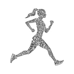 Winning, inspiring woman and symbol of overcoming black