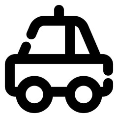 Taxi icon broken style