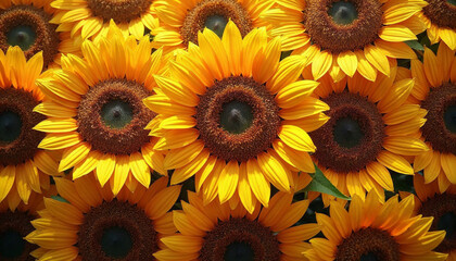 Obraz premium yellow sunflower petals