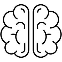 Brain Business Icon Vector